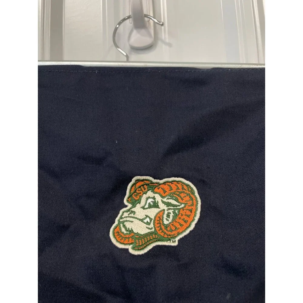 Ouray Sportswear CSU Rams Garment Bag Embroidered Logo Navy Blue Sporty Travel